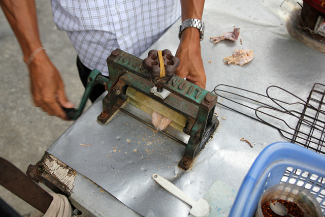 Pushing it through the flattener