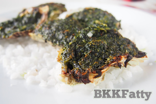 Baked Rockerfeller Oysters