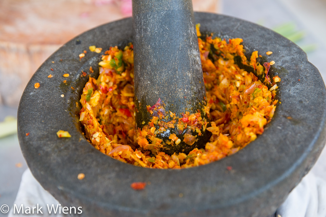 Thai mortar and pestle