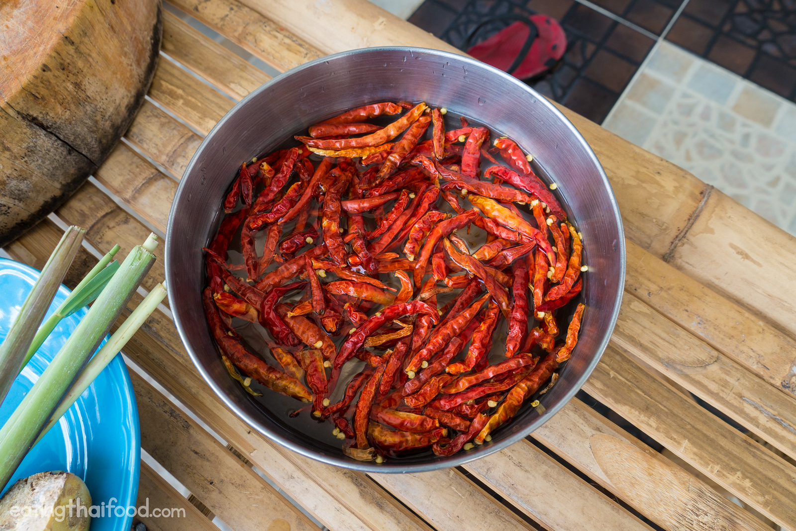 Thai dry chilies