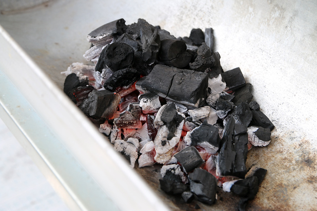 Get your charcoal started