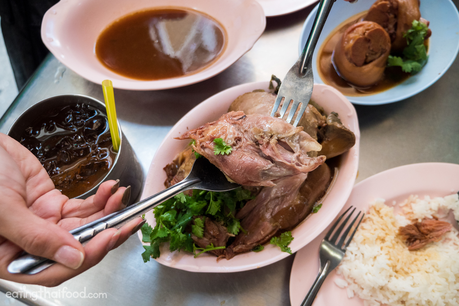best braised pork in Bangkok