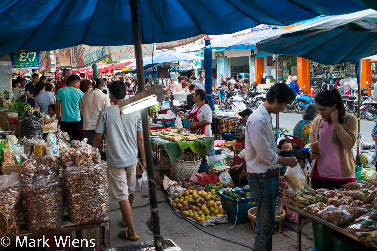 market in Chiang Rai