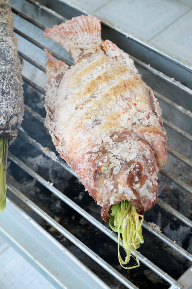 Thai grilled fish