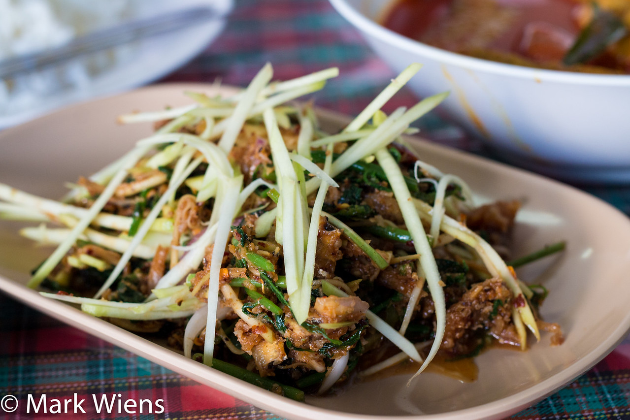 Thai salad in Phuket