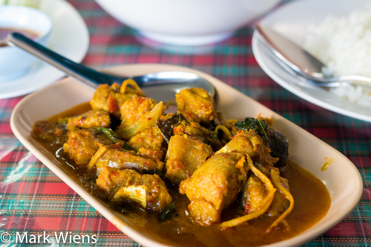 stingray in curry sauce