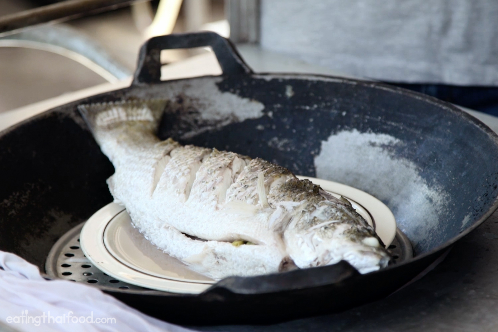 how to steam fish