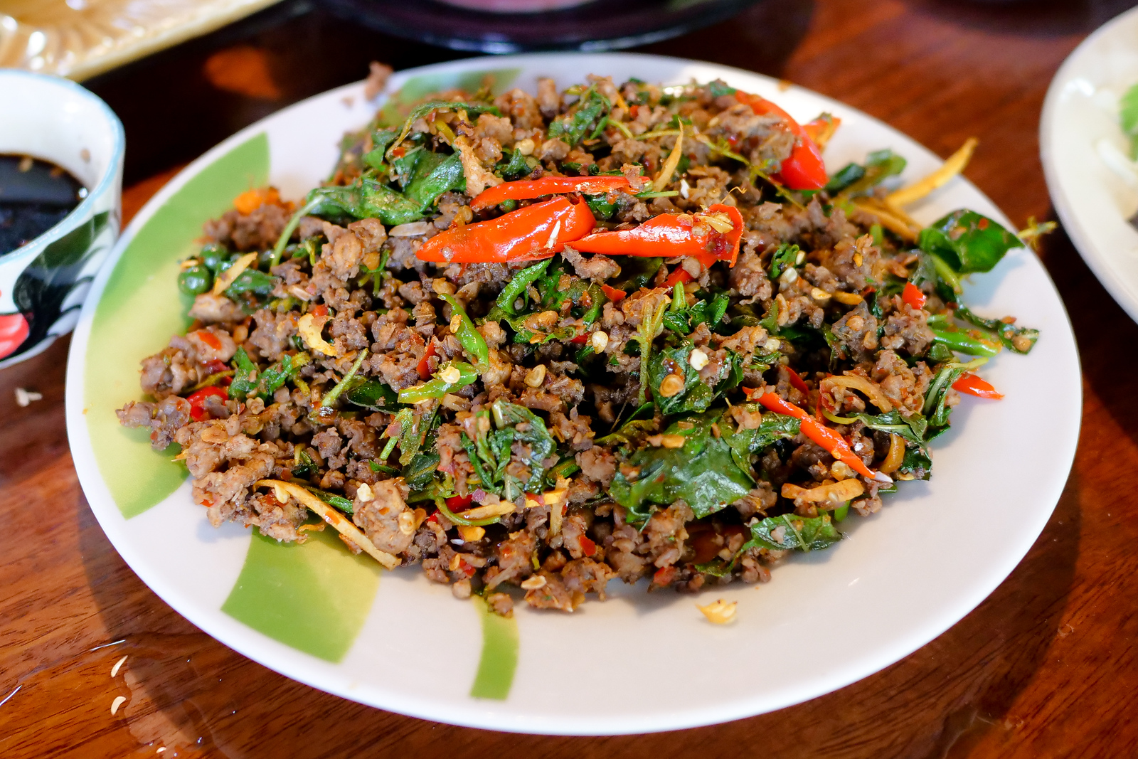Pad Pet Nok is wonderfully spicy and fragrant