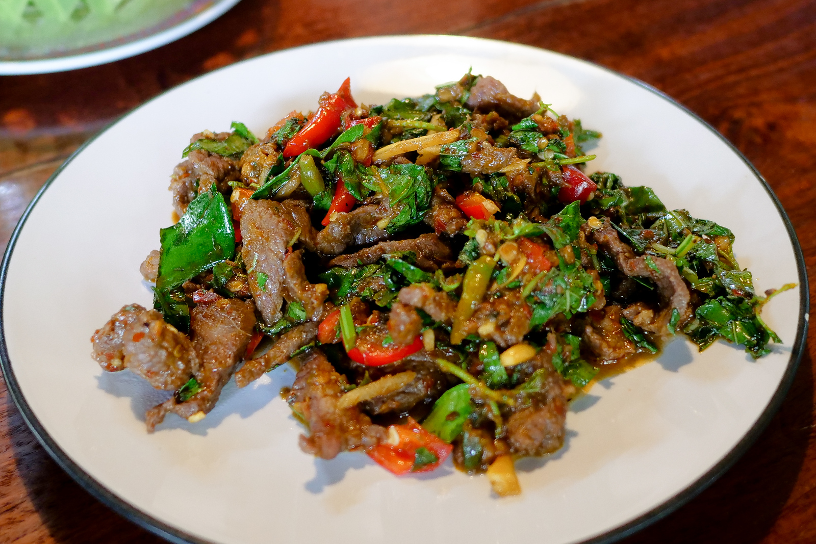 Pad Pet Gwang Deer Jungle Curry at Pa Chao Restaurant