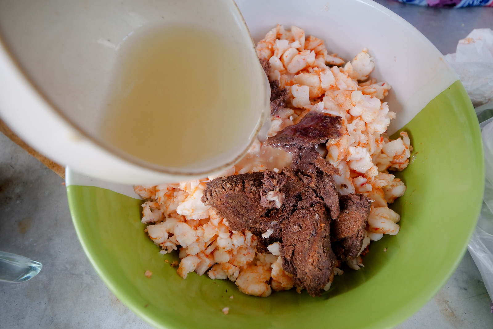 Remove all seeds from your fresh-squeezed lime juice