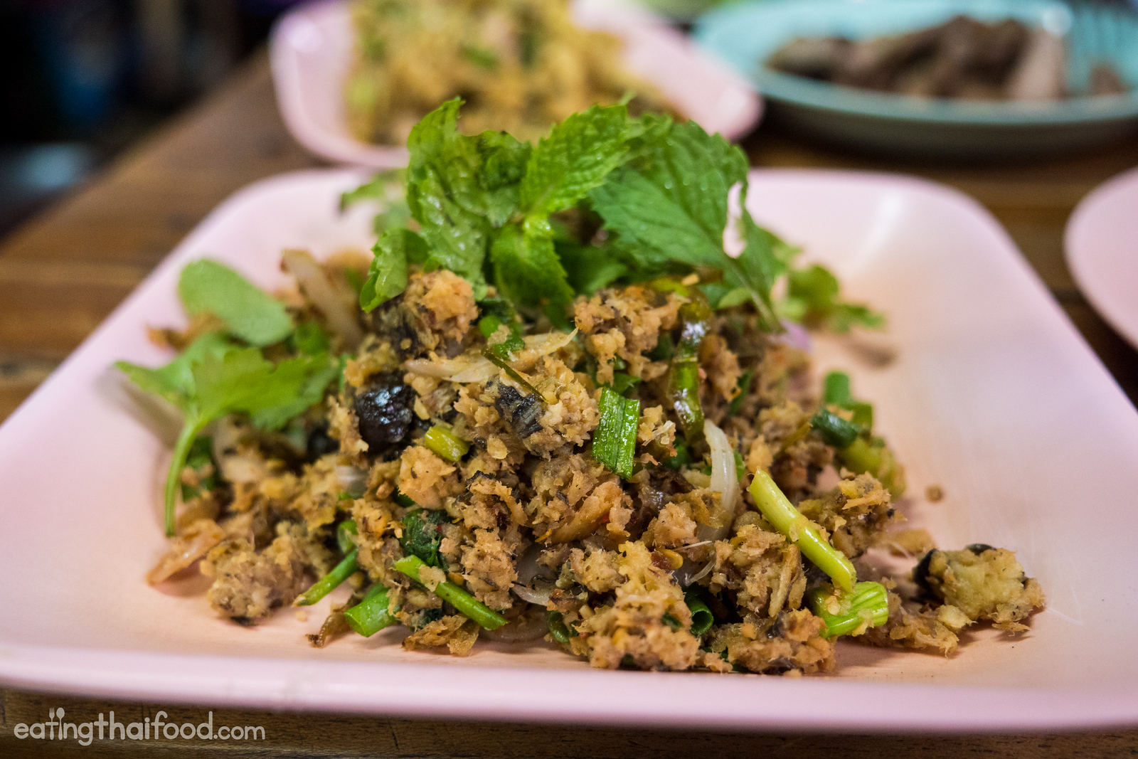 catfish salad in Bangkok
