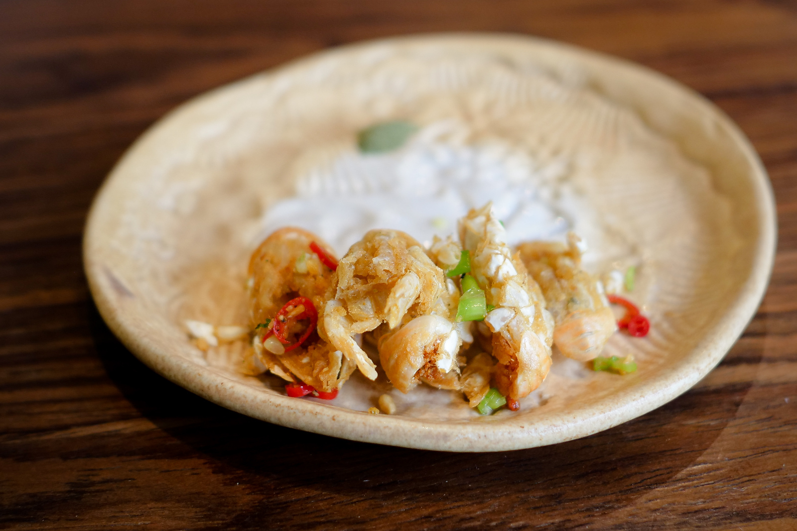 Sand mole crabs (จักจั่นทะเล)