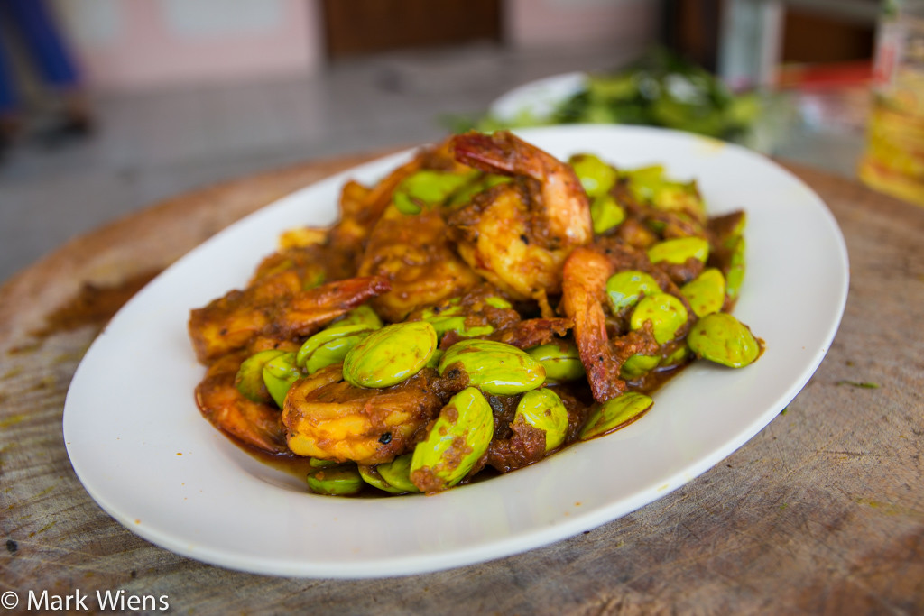 วิธีทำ กุ้งผัดสะตอ