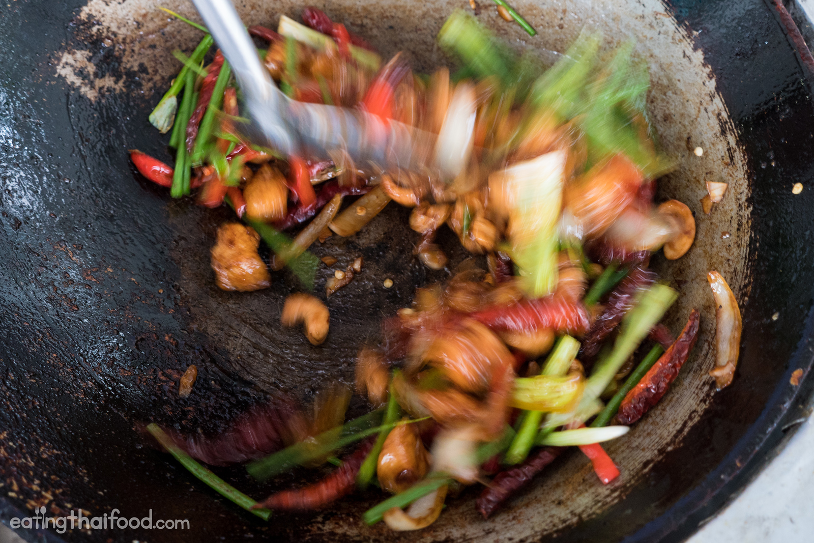 Thai stir fry dishes