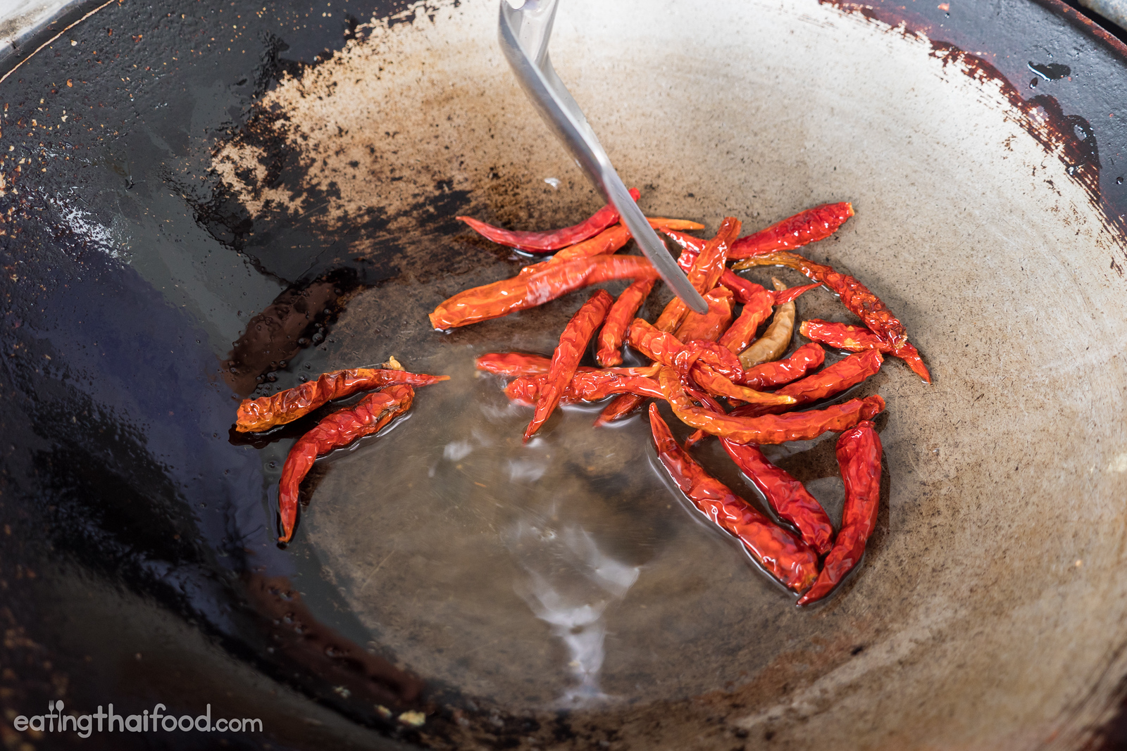 deep fried chilies