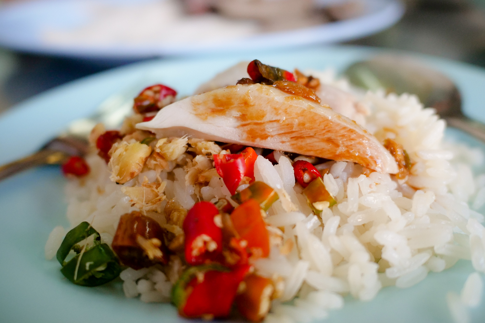 Spicy personal preference for Hainanese Chicken Rice