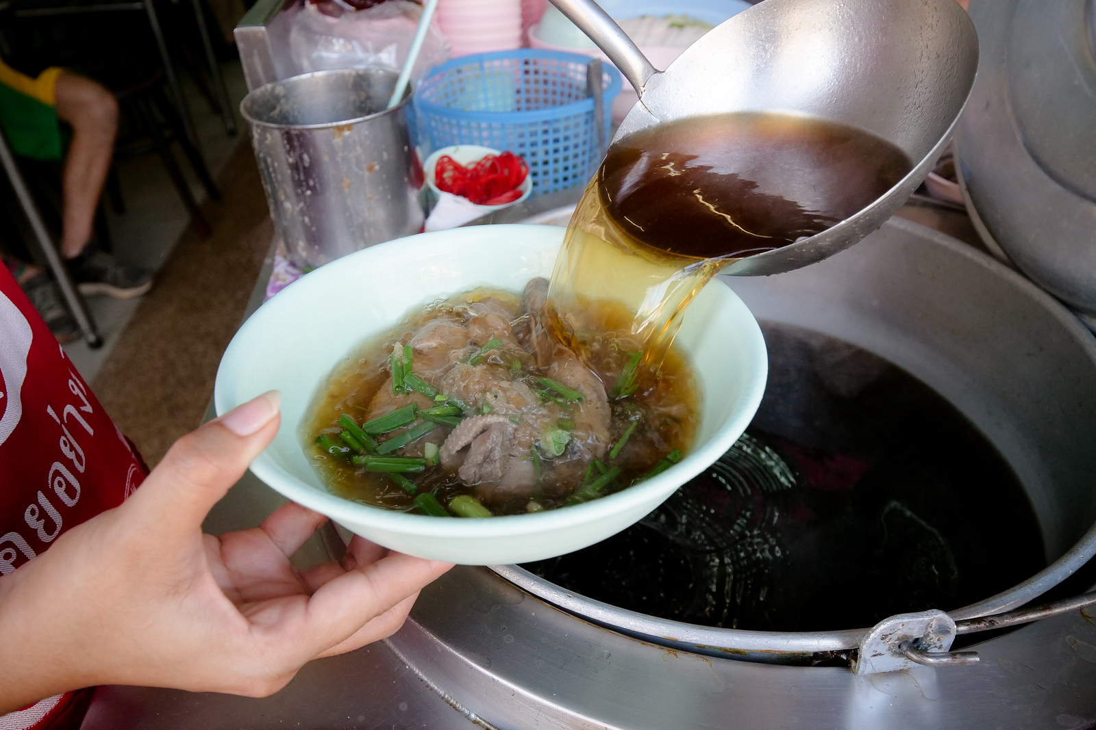 Hainanese Lime Pickle Soup with Duck