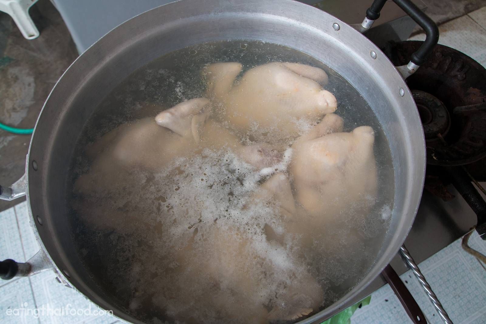 วิธีต้มไก่