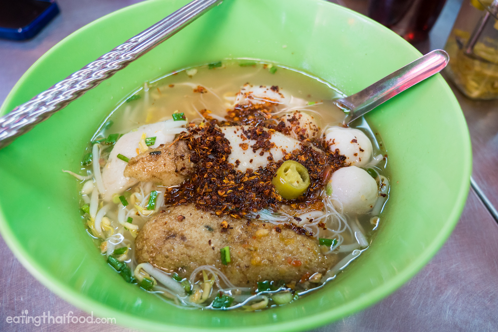 Thai fishballs