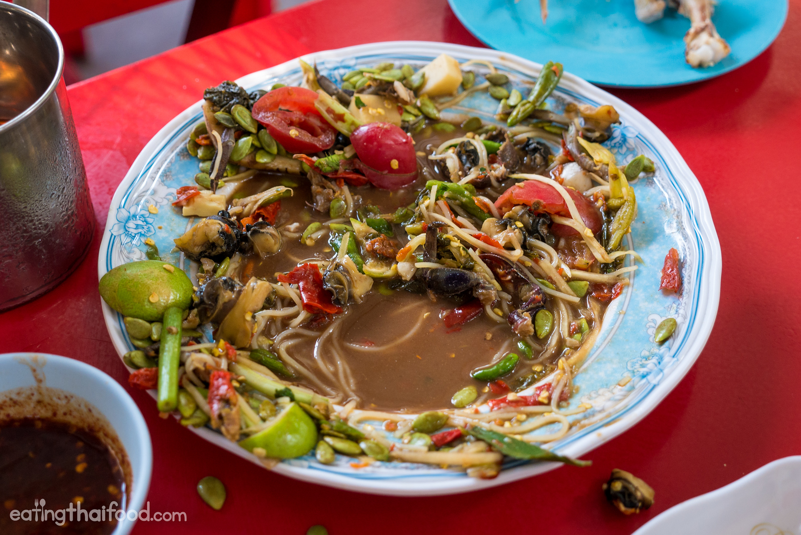 Jungle pounded salad (ตำป่า tam pa)