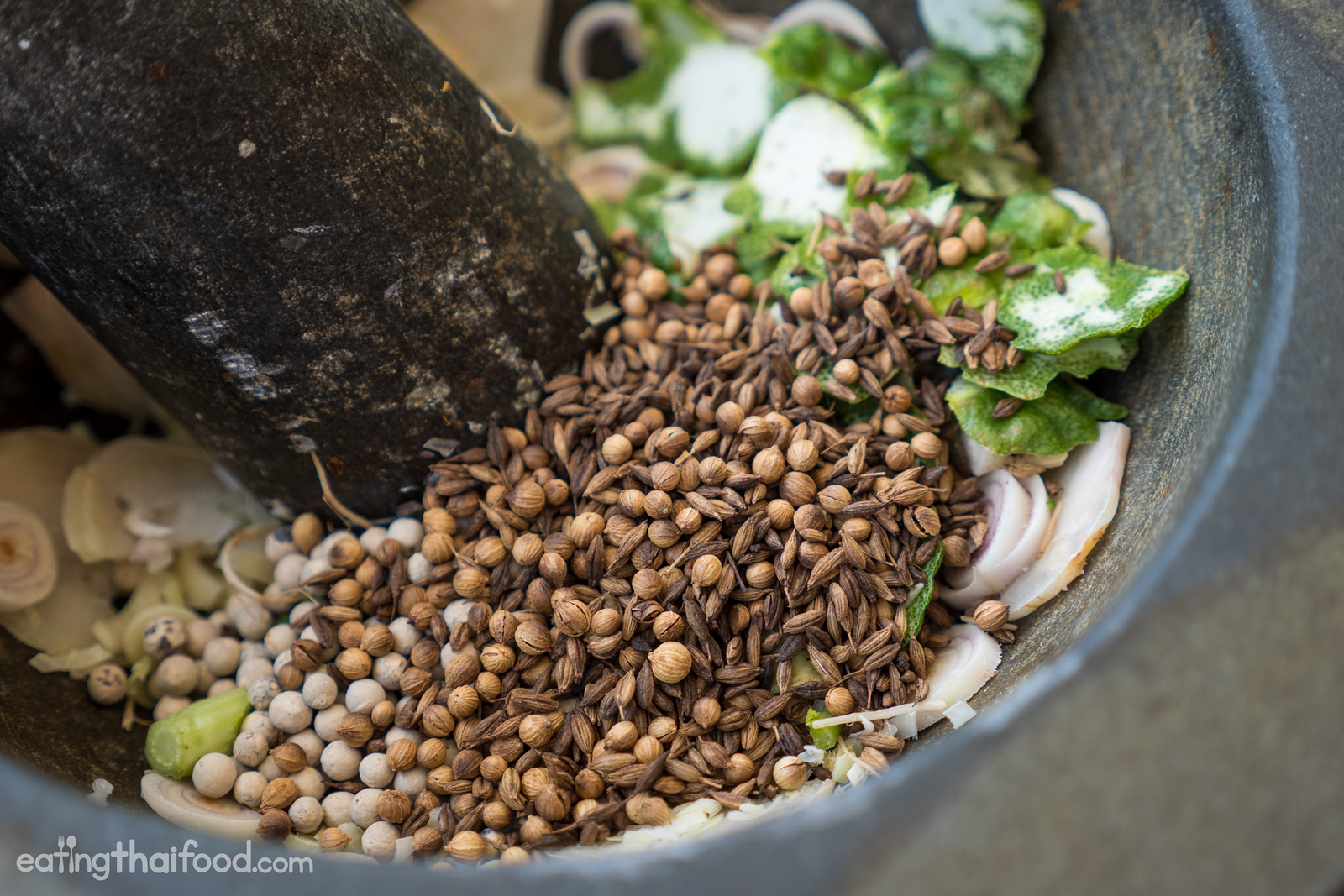 Thai green curry paste
