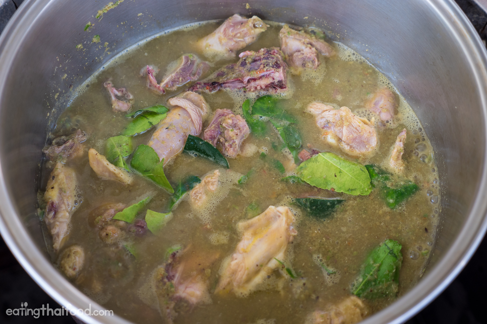 Thai green curry recipe