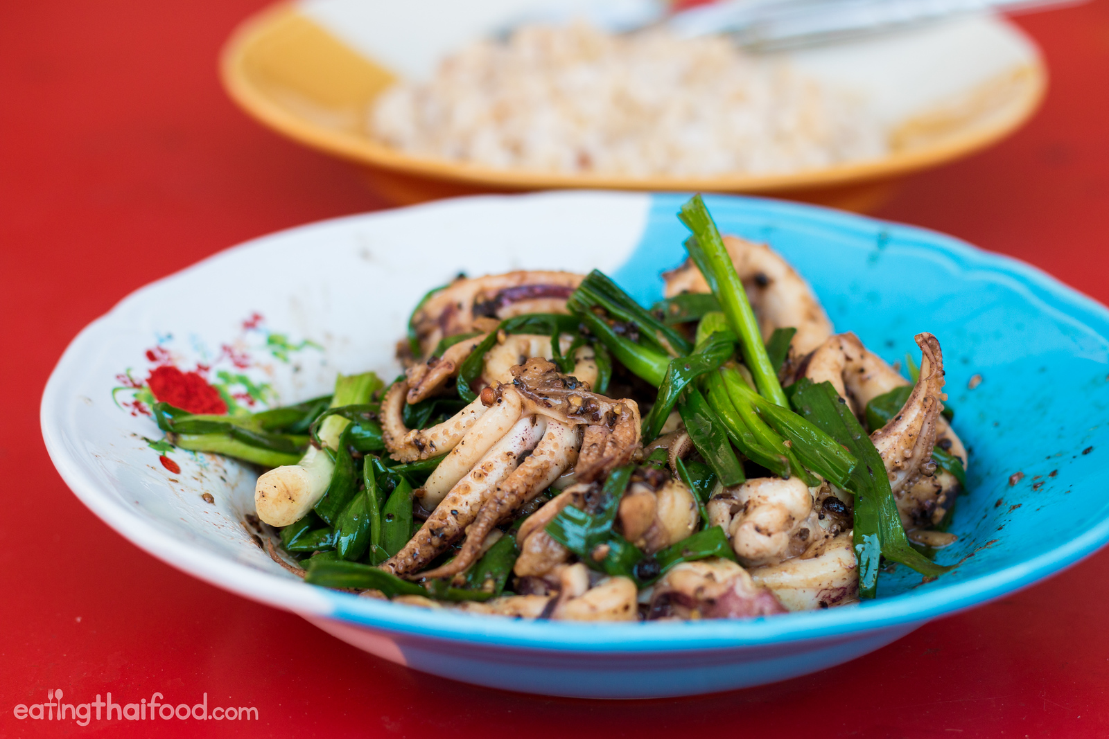 Thai squid recipe
