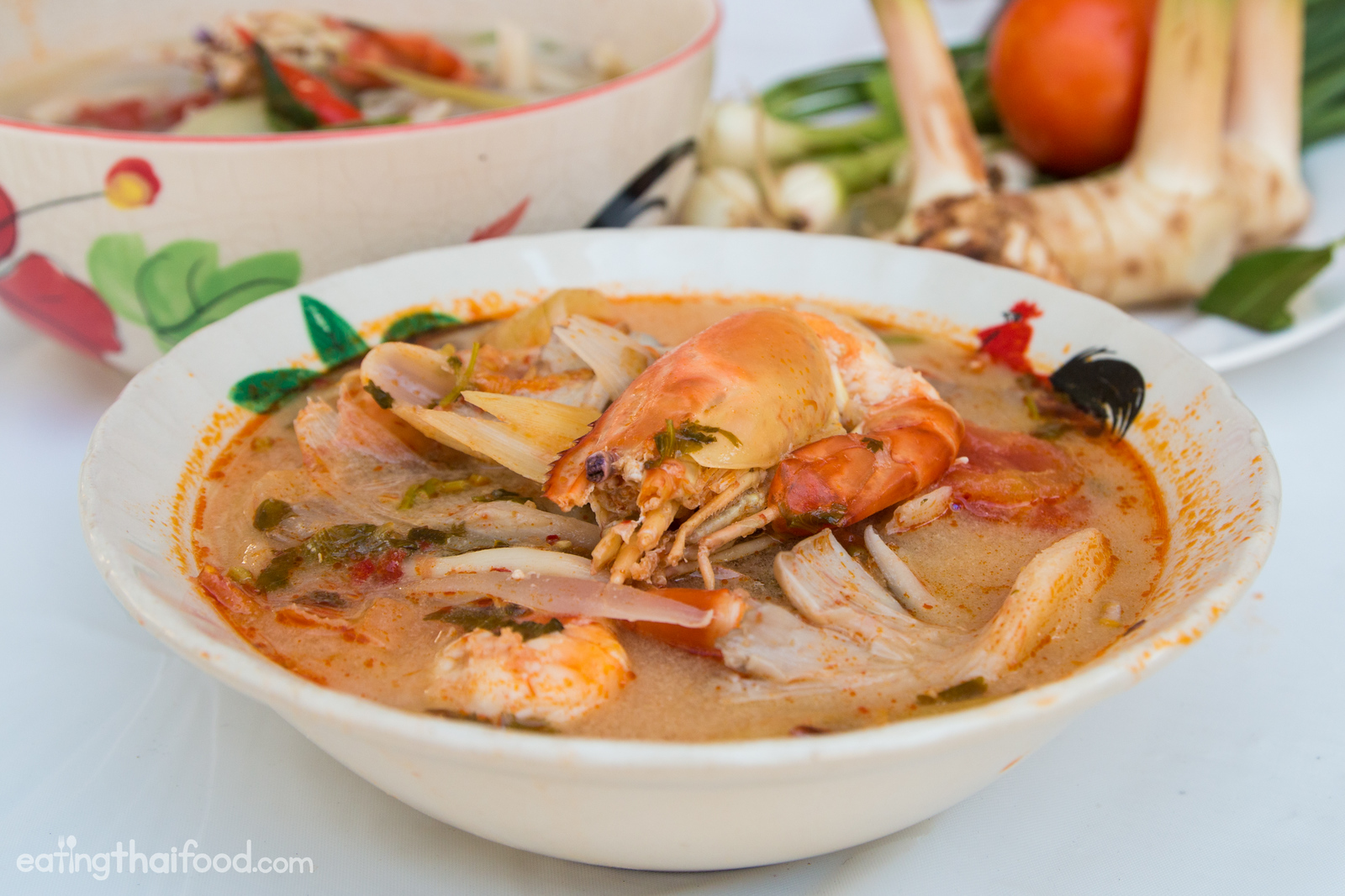 Thai tom yum goong recipe
